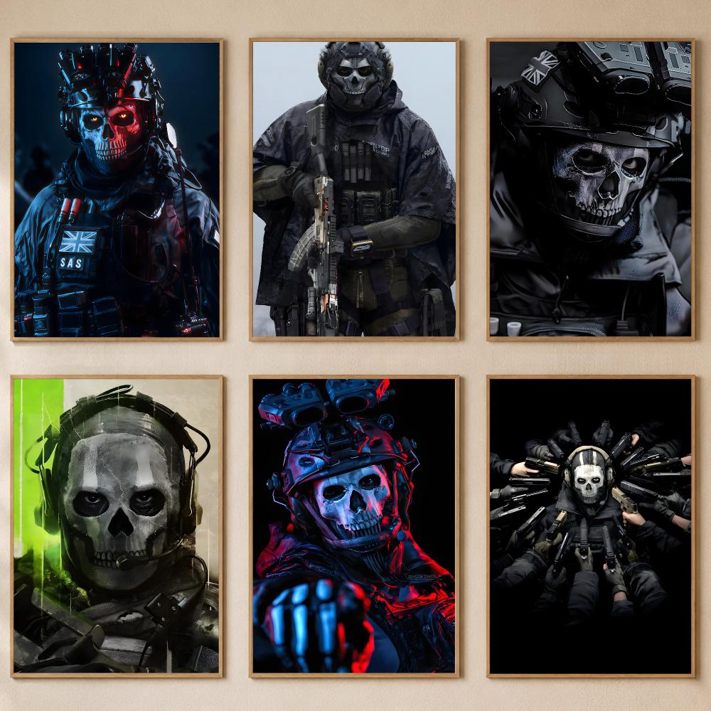 Gaming Console Wallpaper - Call of Duty Simon Ghost Riley