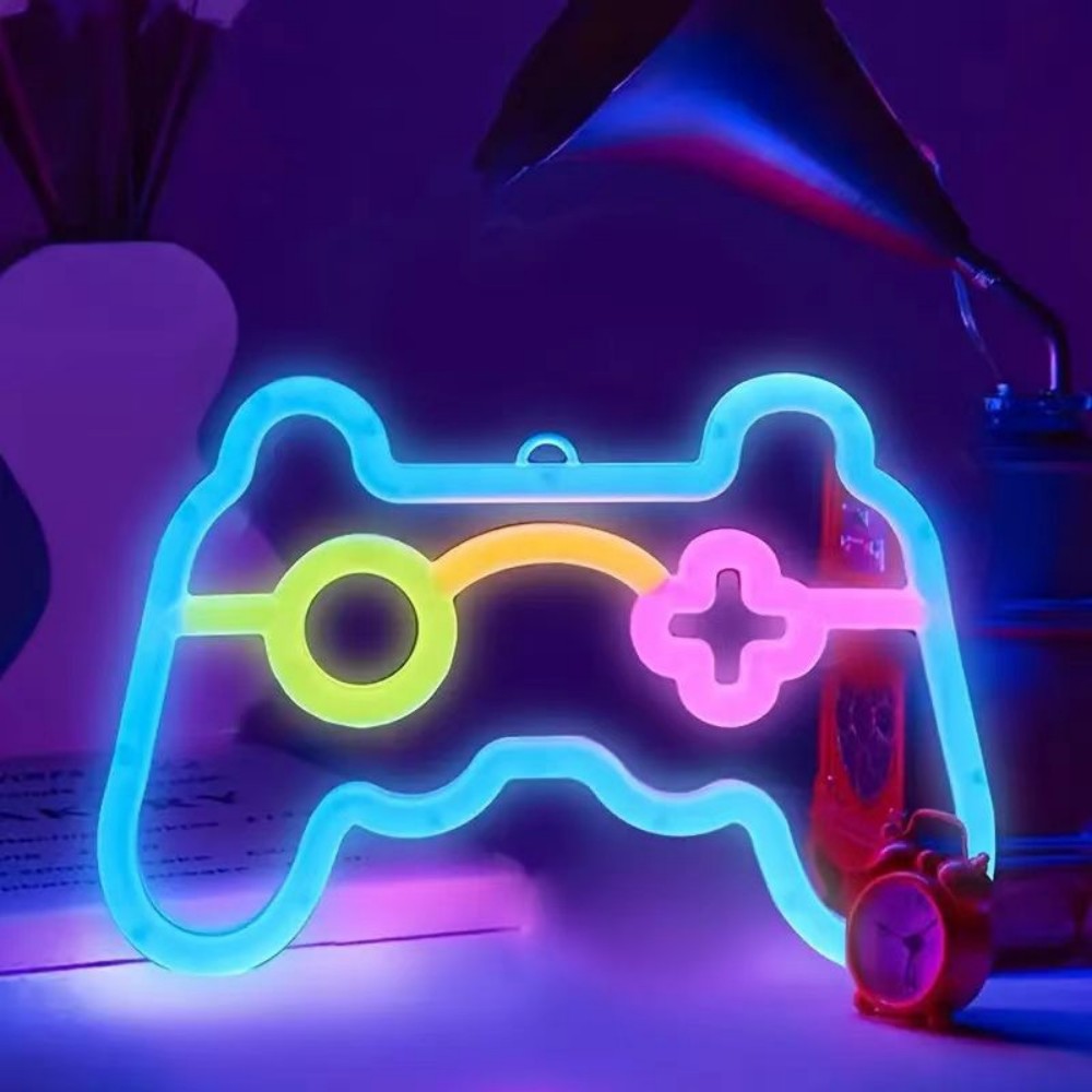 Gaming Console Room - 1PC USB Powered Game Controller Neon