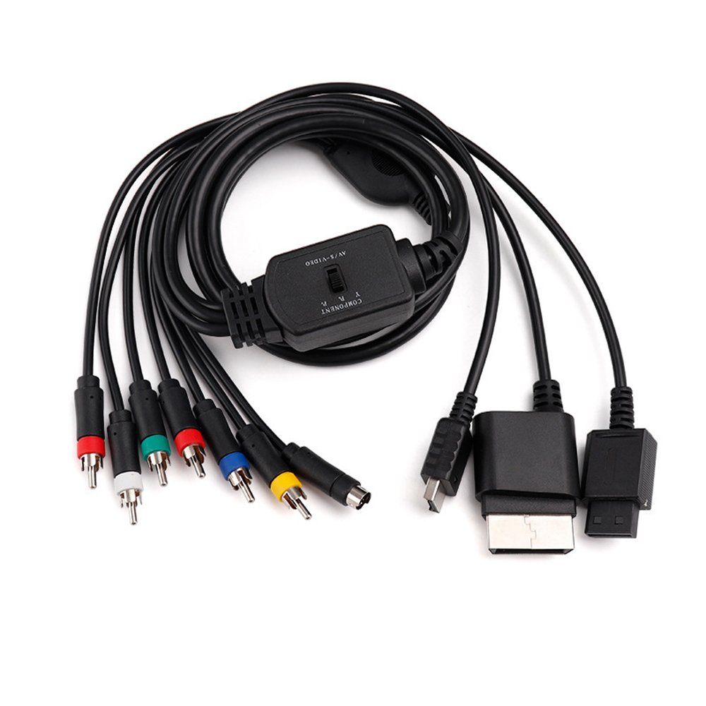 Gaming Console Station - High Quality Component Cable S-AV Audio