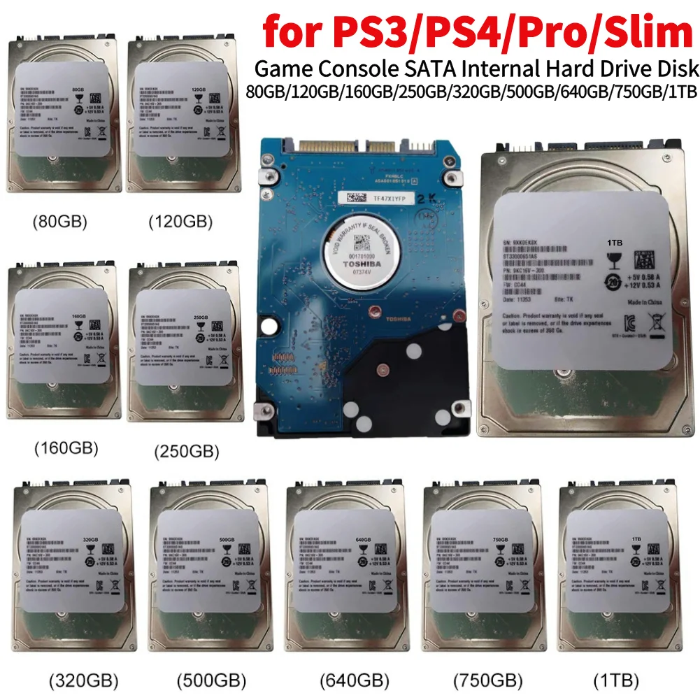 Gaming Console Station - High Speed 300M/s SATA Interface Internal