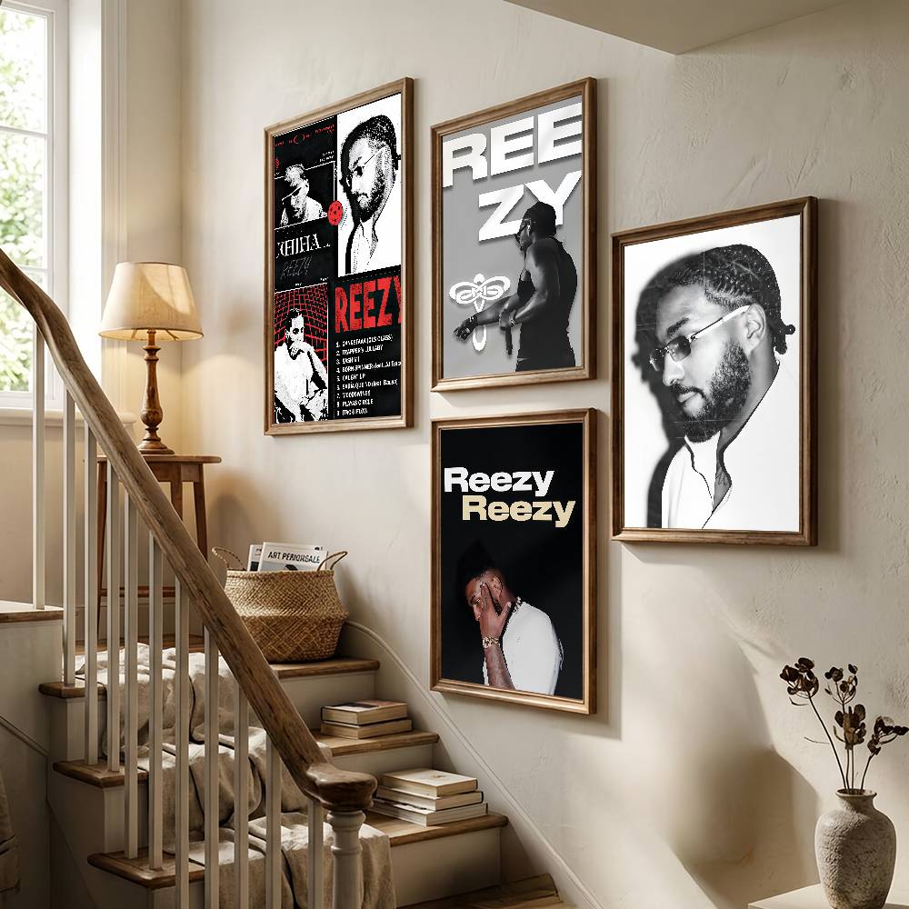 Rapper R-Reezy Music Poster Fo - огляд і ціна Gaming Console Room