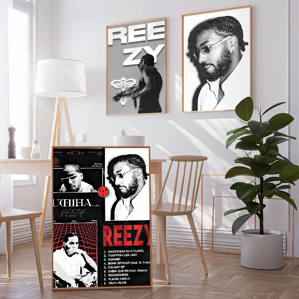 Rapper R-Reezy Music Poster Fo - огляд і ціна Gaming Console Room