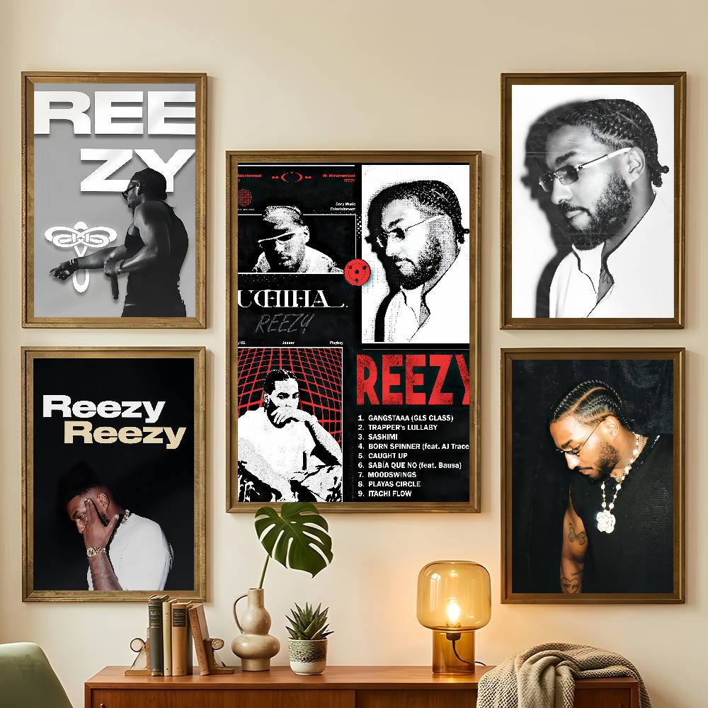 Rapper R-Reezy Music Poster Fo - огляд і ціна Gaming Console Room
