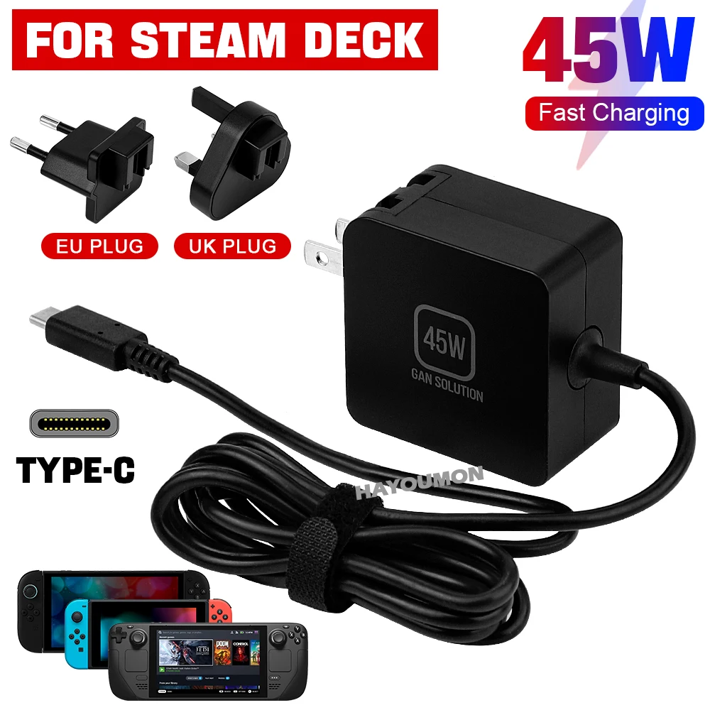 EU US UK AC Adapter For Steam  - огляд і ціна Gaming Console Uk