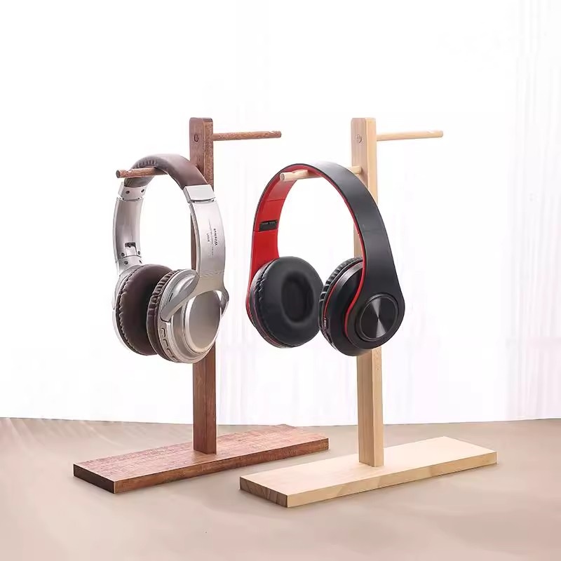 Wood Headphone Stand Earphone  - огляд і ціна Gaming Console Room