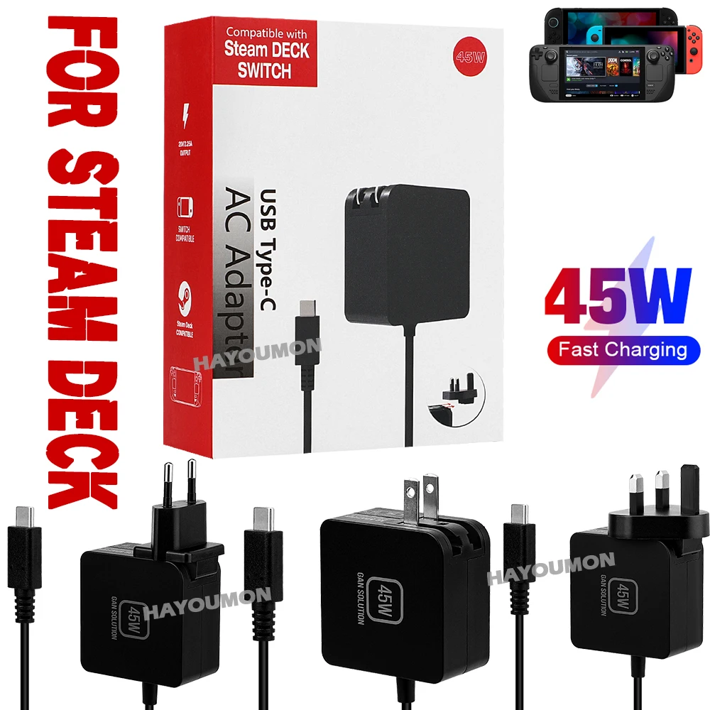 NEW 45W AC Adapter Fast Charge - огляд і ціна Gaming Console Uk