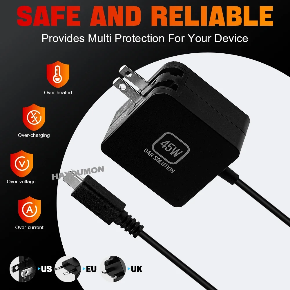 NEW 45W AC Adapter Fast Charge - огляд і ціна Gaming Console Uk