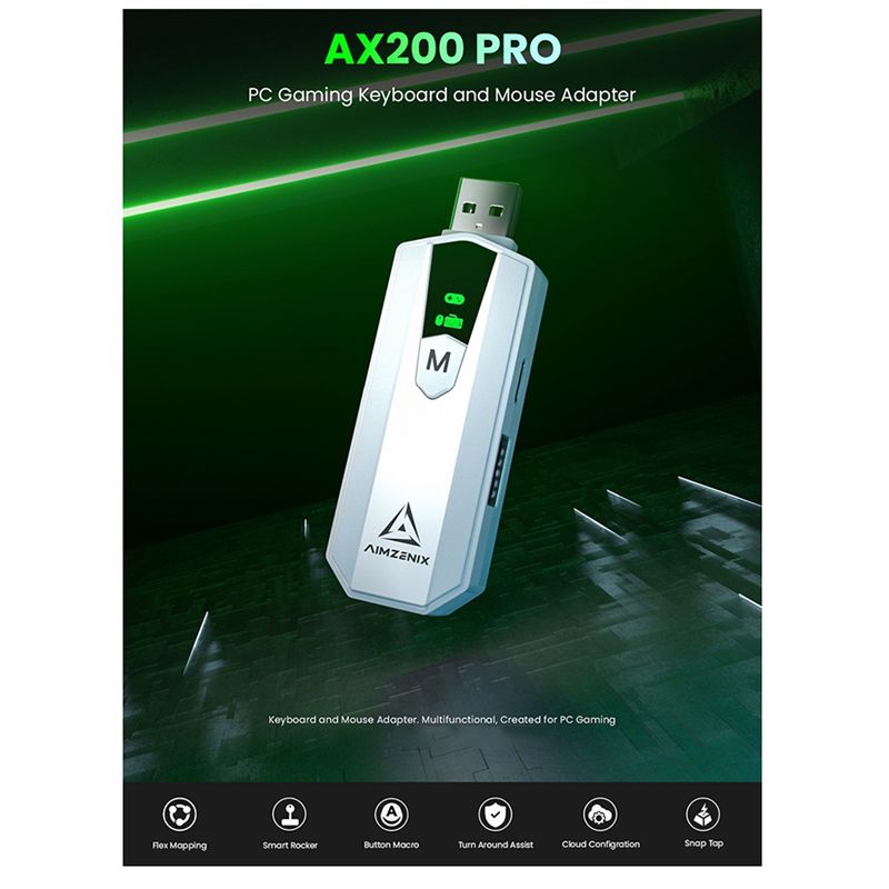 AIMZENIX AX200PRO PC Gaming K& - огляд і ціна Gaming Console Latest