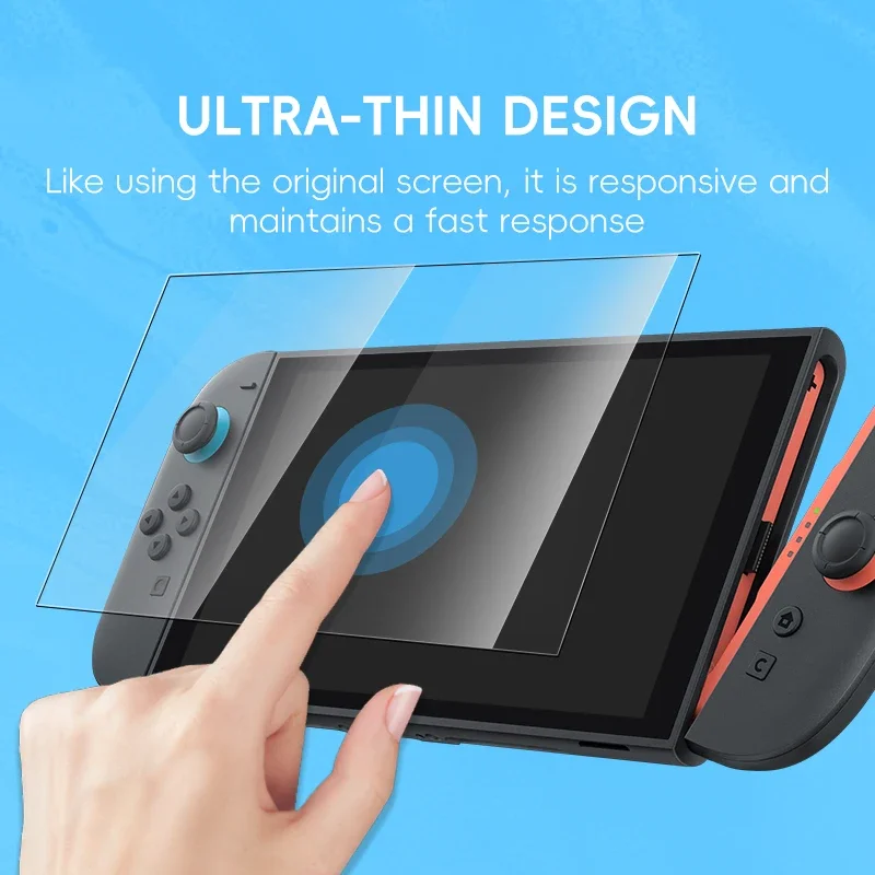 9H Tempered Glass Screen Prote - огляд і ціна Gaming Console Nintendo Switch