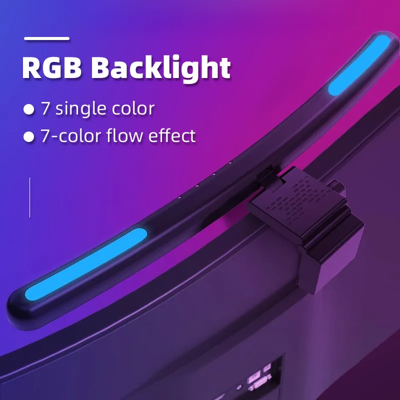 Curved LED Monitor Light Bar U - огляд і ціна Gaming Console Room