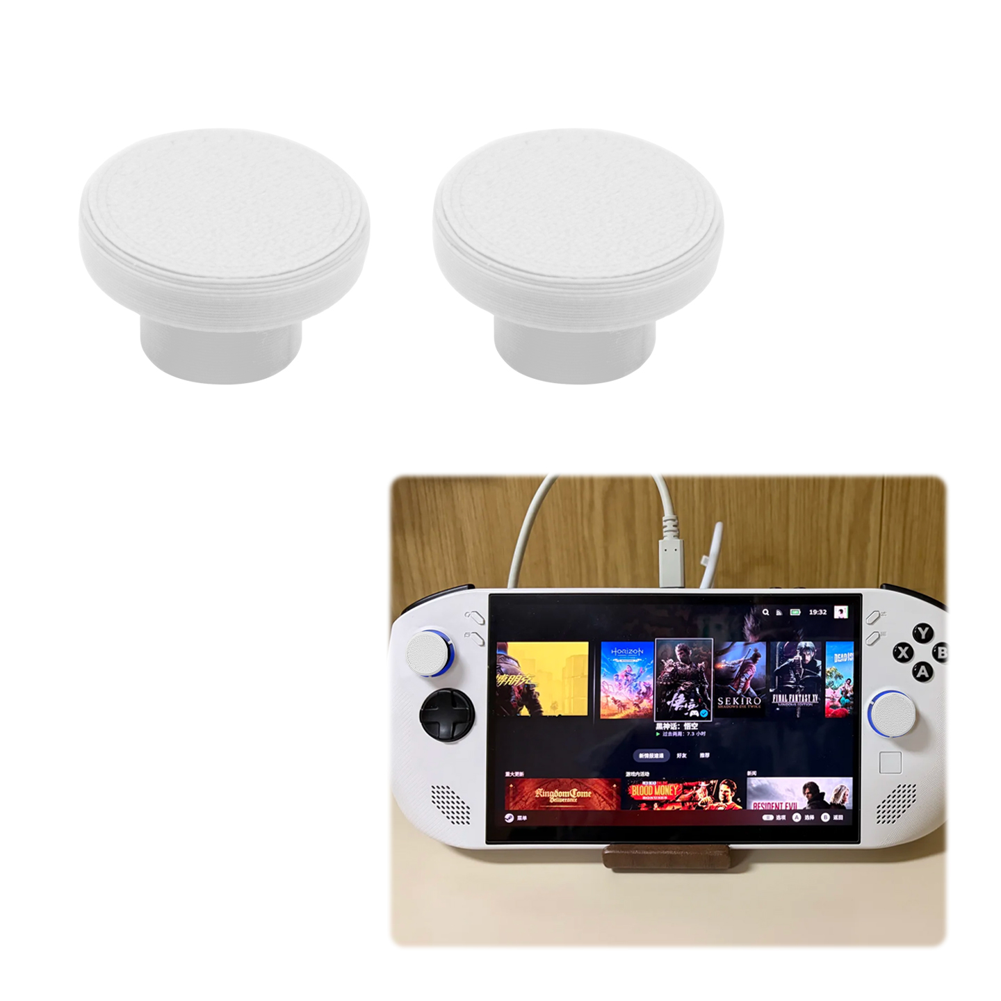 Silicone Joystick Cap for Legi - огляд і ціна Gaming Console Legion