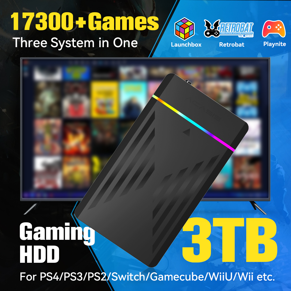 3TB Portable Gaming HDD Launch - огляд і ціна Gaming Console Video Game